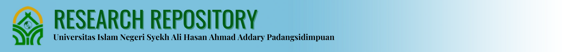Research Repository of UIN Syekh Ali Hasan Ahmad Addary Padangsidimpuan